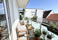 Eigentumswohnung mit knapp 90m² Wohnfläche und sonnigem Balkon - Idyllische Seitengasse in Bahnhofsnähe.