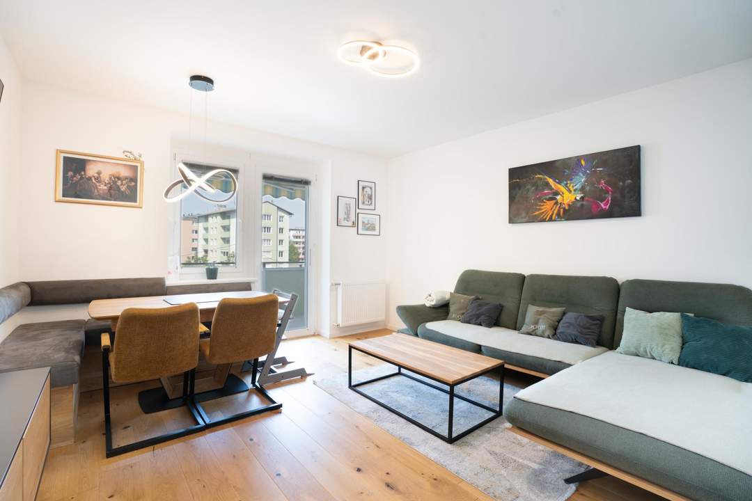 ***BIETERVERFAHREN*** Hochwertige 3-Zimmer-Wohnung mit Balkon in Salzburg Josefiau