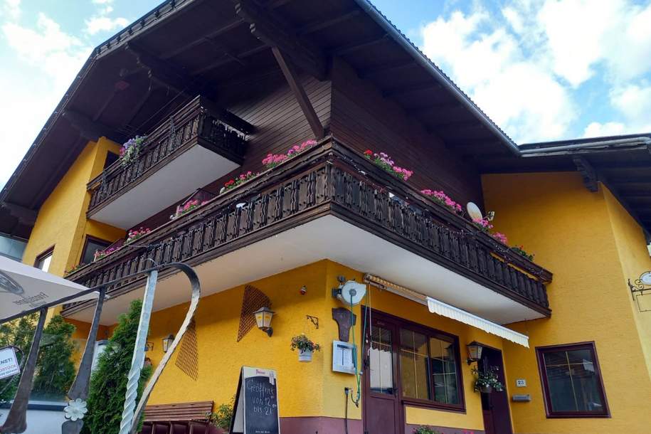 Gästehaus mit großem Potenzial und Sonnenterrasse an der Großglocknerstraße, Gewerbeobjekt-kauf, 485.000,€, 9843 Spittal an der Drau