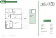 3.Zimmer-Erstbezug in Hofruhelage mit einer atemberaubenden Raumhöhe und Garten - sofort beziehbar in Nähe der U1 (Nettopreis). - WOHNTRAUM