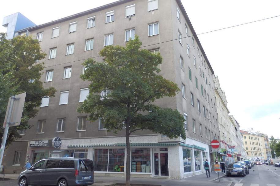 3,07% RENDITE - 3 Geschäftslokale beim Hannovermarkt, Gewerbeobjekt-kauf, 798.000,€, 1200 Wien 20., Brigittenau