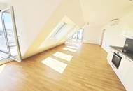 Moderne 3-Zimmer-Dachgeschosswohnung mit fünf Terrassen – klimatisiert – in der Koloniestraße!