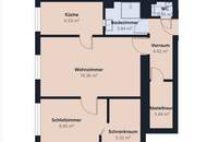 Helle 2-Zimmer-Wohnung in zentraler Lage nahe Schönbrunn und U4