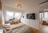 Helle 2-Zimmer-DG-Wohnung im jungen Neubau mit Westterrasse & Klimaanlage – nur 5 Min. Fußweg zur U6 - ab 1.11. / 1.12.26