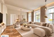 Wohnen beim Schloss Belvedere: 3-Zimmer Erstbezug im Stilaltbau mit Balkon