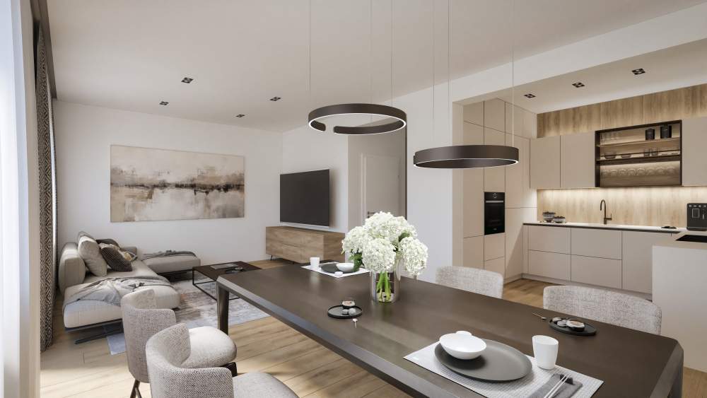 Neubauprojekt Nuvia-Geretsberg- Provisionsfrei Hochwertige 4-Zi. Doppelhaushälfte RH1