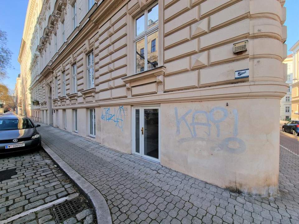 Kundmanngasse ++ Souterrain Geschäftslokal - Büro - Atelier ++ teilw. sanierungsbedürftig