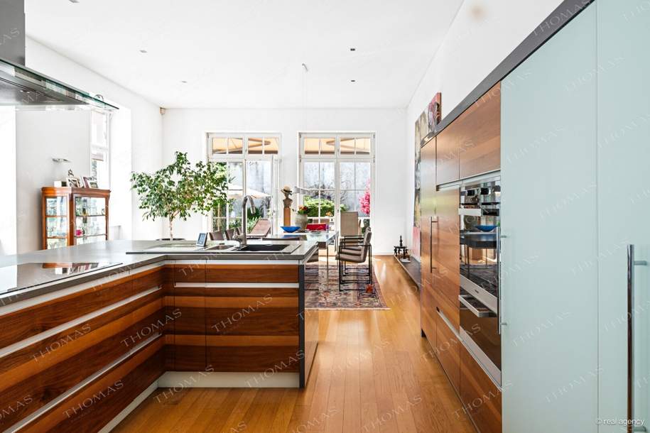 RARITÄT: Exklusives Wohnjuwel in 1090 Wien – Architektur trifft Gartenidylle im Liftstock, Wohnung-miete, 5.400,00,€, 1090 Wien 9., Alsergrund