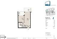 Entzückende 2 Zimmer Neubauwohnung mit Balkon &amp; Wienfluss-Blick - ab Mai 2026!