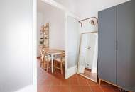 KURZZEITVERMIETUNG / AIRBNB ERLAUBT II KOMPLETT MÖBLIERT II ca. 5m² BALKON II SOFORT NUTZBAR II NÄHE U6/AKH/VOLKSOPER/WUK