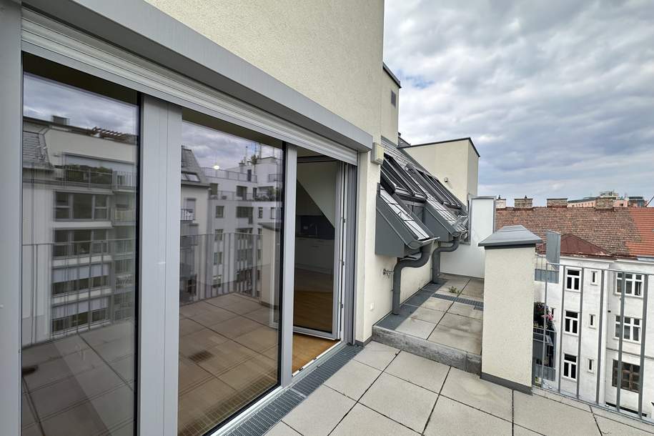 Wohnen mit Mehrwert – 2 Zimmer, Terrasse &amp; Balkon zum Entspannen in zentraler Lage, Wohnung-miete, 895,01,€, 1100 Wien 10., Favoriten