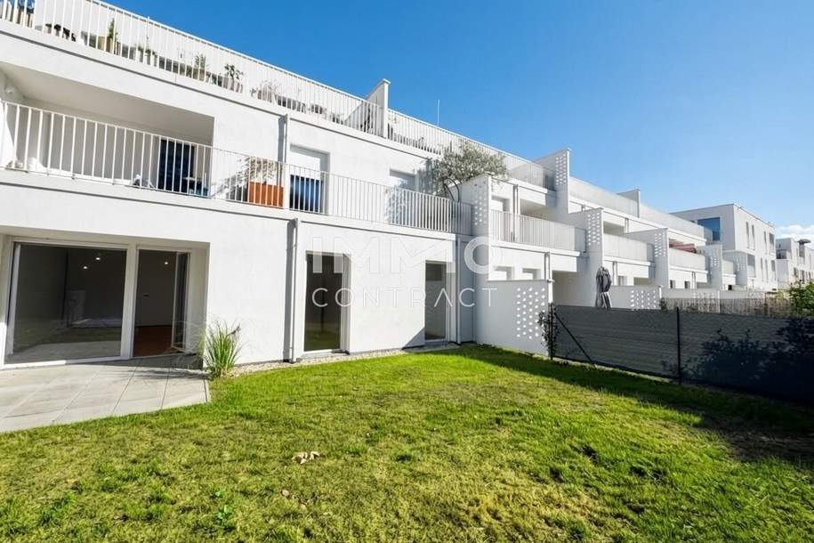 Westseitige 3-Zimmer-Wohnung mit 184 m² Eigengarten &amp; Naturblick – provisionsfrei!, Wohnung-kauf, 223.250,€, 1210 Wien 21., Floridsdorf