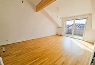 Moderne 3-Zimmer-Dachgeschoß-Wohnung mit Süd-/Westbalkon!