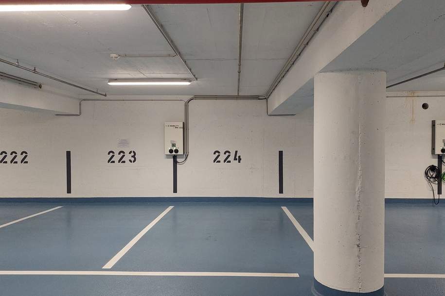 Tiefgaragen-Stellplatz mit E-Ladestation in der Beatrixgasse nahe U4 "Stadtpark", Kleinobjekte-miete, 244,70,€, 1030 Wien 3., Landstraße