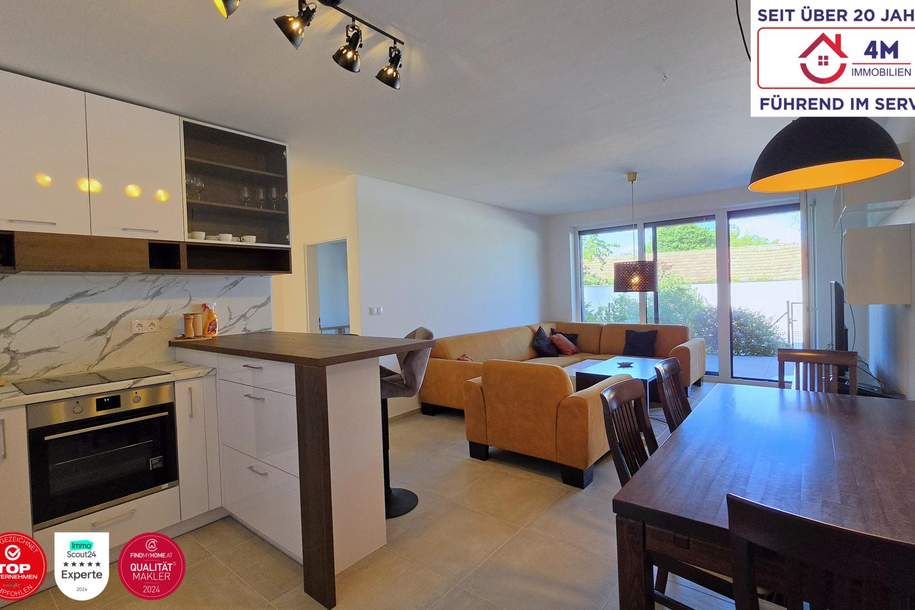 👨‍👩‍👧 Familientraum mit Garten: moderne 4-Zimmer-Wohnung in Marchegg, Wohnung-kauf, 315.000,€, 2294 Gänserndorf