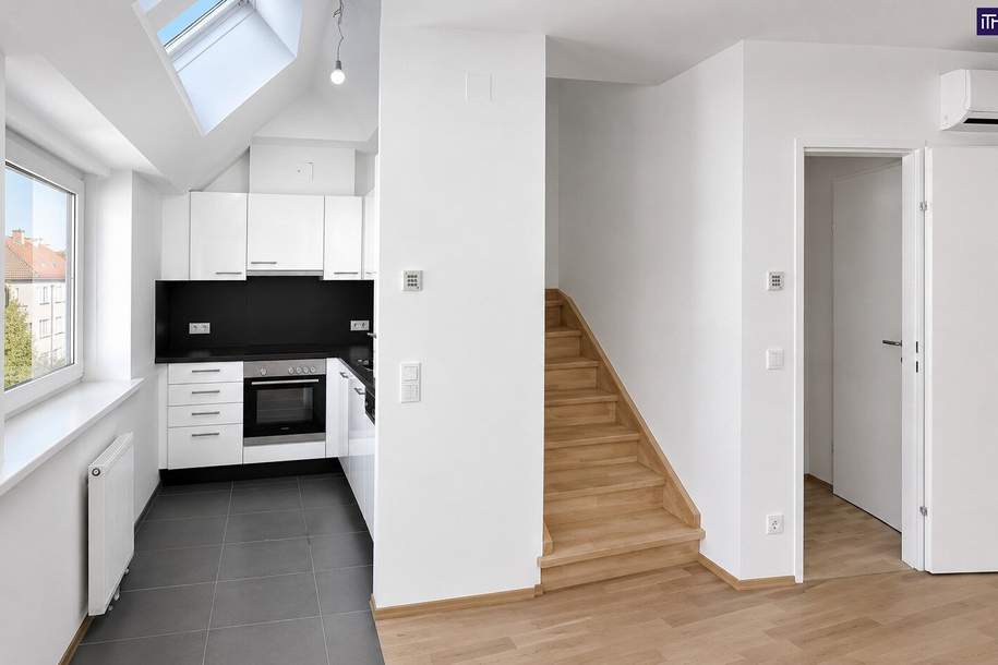 1 Monat mietfrei! Jetzt einziehen &amp; profitieren! Tolle Maisonettewohnung mit Klimaanlage, Wohnung-miete, 1.684,01,€, 1050 Wien 5., Margareten