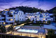 Abkühlen im hauseigenen Pool .... Ihre Traumwohnung mit Terrasse oder Garten und Fernblick Nähe Maurer Wald PROVISIONSFREI !!