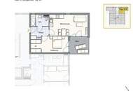 Gepflegte 2 Zi. Wohnung in Mondsee Schlössl zu vermieten - mit Balkon, Tiefgarage - PKW-Stellplatz und Lift