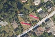 Herrliches Baugrundstück in zweiter Reihe zur Straße!