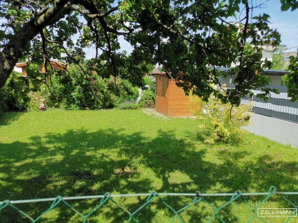 „Grüne Oase mit Perspektive – Kleingartenparzelle in Wien mit geplanter Umwidmung“ | ZELLMANN IMMOBILIEN