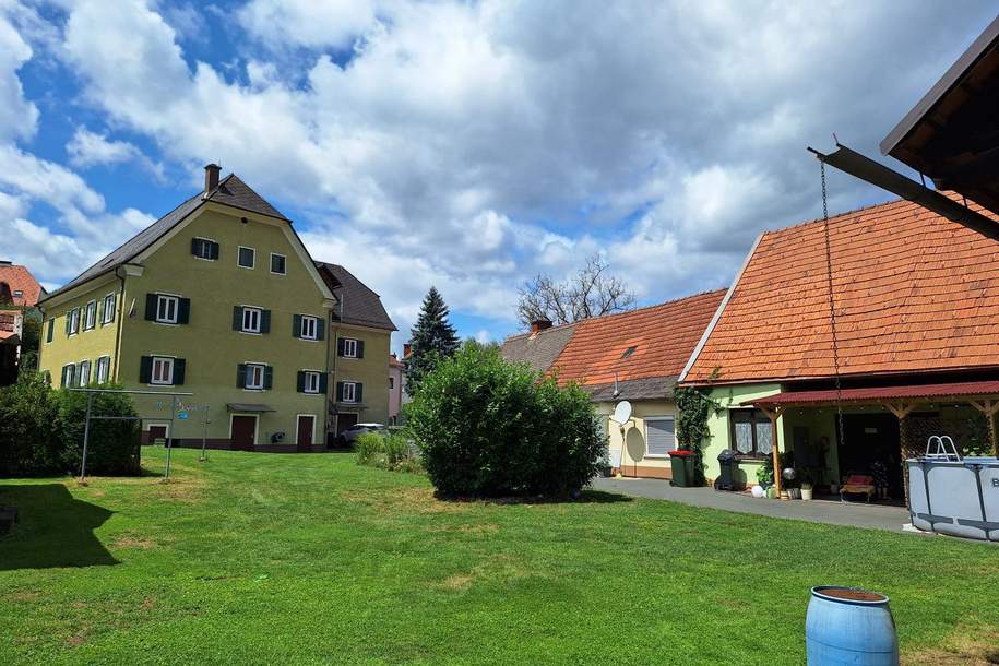 Altehrwürdiges Zinshaus mit Nebengebäuden - Deutschfeistritz, Gewerbeobjekt-kauf, 8121 Graz-Umgebung
