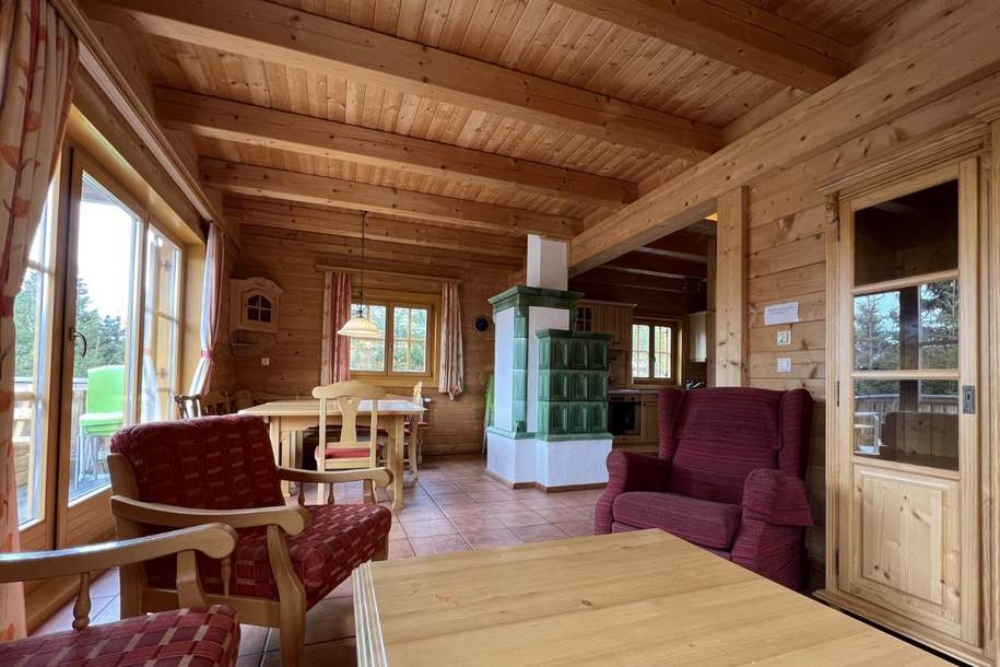 Einzigartiges Chalet mit zwei Wohneinheiten im Wander- und Skigebiet Koralpe, Haus-kauf, 395.000,€, 9400 Wolfsberg