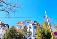 Traumhafte Gartenwohnung in Hietzing mit Sanierungspotenzial in absoluter Ruhelage! Historisches und saniertes Villengebäude + Hochwertiges Umfeld!