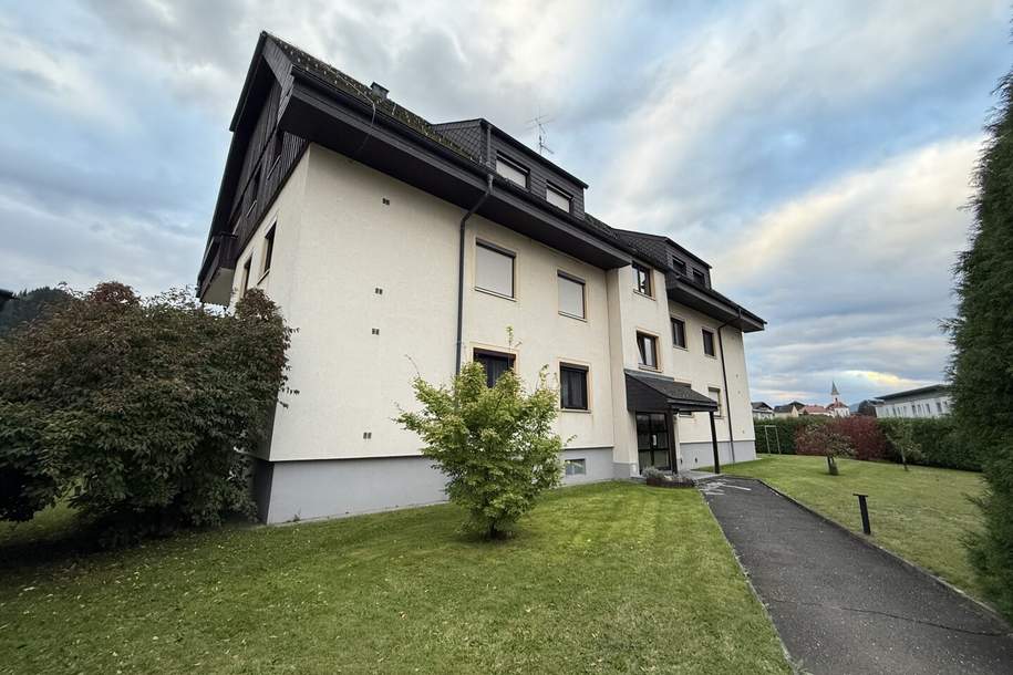 Gemütliche 2,5-Zimmer-Mietwohnung mit Balkon und Carport im Dachgeschoss in +++ St. Lorenzen +++, Wohnung-miete, 574,99,€, 8720 Murtal