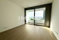 Wunderbares Studio (Neubau, Erstbezug) mit Top-Aussicht Neue Donau: Gym, Spa, Pool, Lounges im Haus