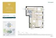 Exklusives Wohnen mit Weitblick! Pool am Dach, Fitness und Sauna inklusive! 3 Zimmer Erstbezug!