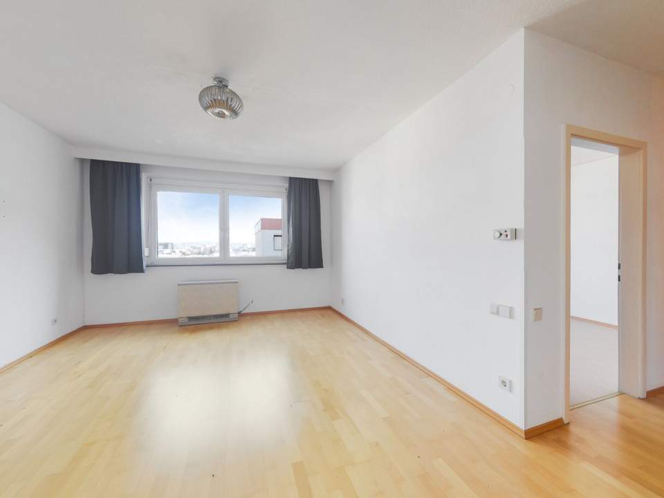 Helle 2-Zimmer-Wohnung mit Aussicht & Tiefgaragenstellplatz in Graz-Wetzelsdorf