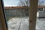 Kompakt aufgeteilte 65 m2 Dachwohnung (3 Zimmer) mit herrlicher 28,28 m²Terrasse (TOP 206)