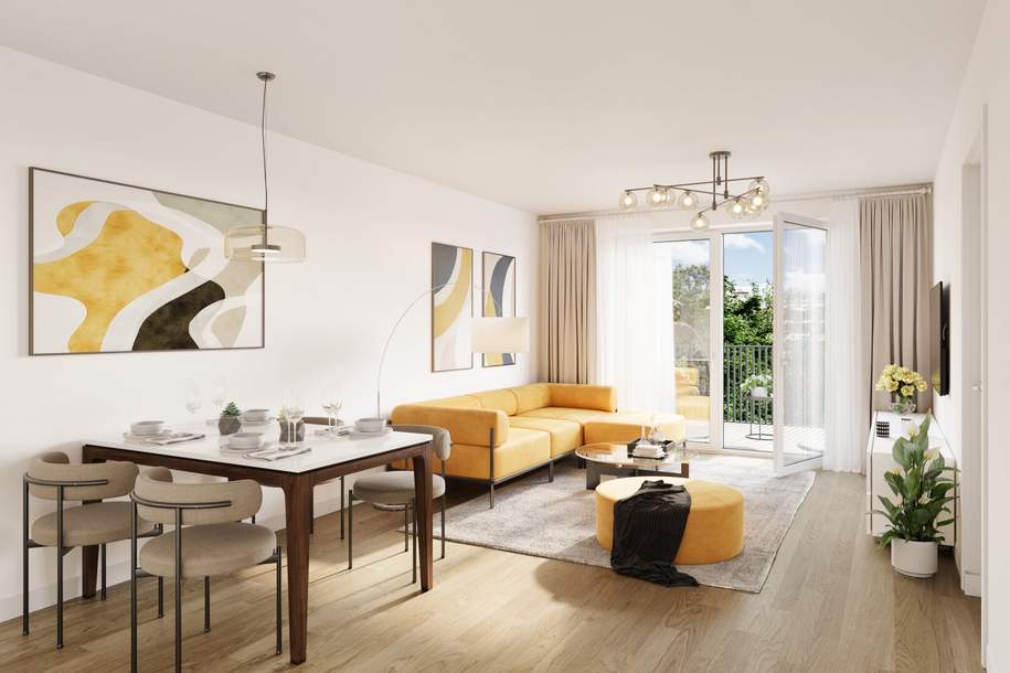 Grand Garden: Modernes Wohnen nahe Wilhelminenberg, Wohnung-kauf, 323.200,€, 1160 Wien 16., Ottakring