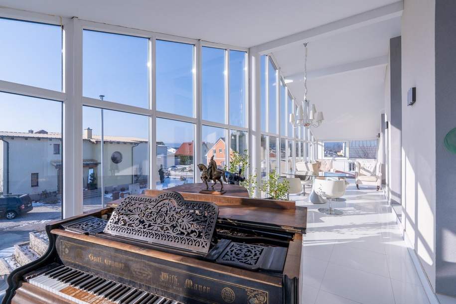 “Exklusives Architektenhaus – außergewöhnliche Gelegenheit weit unter dem Gutachtenswert", Haus-kauf, 700.000,€, 2752 Wiener Neustadt(Land)