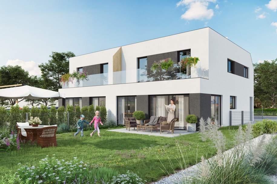 ++ FANTASTISCHE DOPPELHAUSHÄLFTE ++ in Guntramsdorf - Typ 126 m², Haus-kauf, 473.000,€, 2353 Mödling