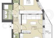 Hochwertige 2 Zimmer mit Balkon! Schlüsselfertig und Provisionsfrei