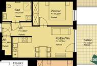 2-Zimmer Wohnung I Balkon I nahe U1 Kagraner Platz