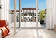 Neubau-Erstbezug: urban wohnen mit Parkblick, Balkon und Abendsonne