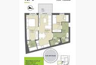 ++ NEU ++ DREI Zimmer mit BALKON in KRITZENDORF