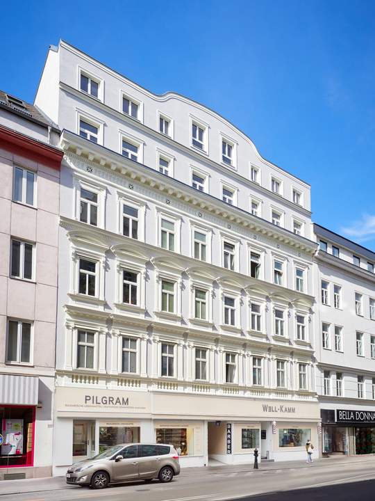 Apartment im Dachgeschoss – Altbauflair trifft modernes Design | U4 Pilgramgasse - freier Mietzins