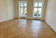 SALZTORGASSE, ERSTBEZUG, 58 m2 Altbauwohnung, Wohnküche, 1 Zimmer, Duschbad, Parketten, 1. Liftstock