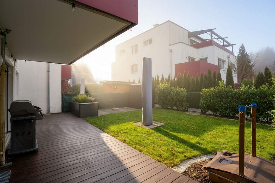 Moderne 3-Zimmer-Gartenwohnung im Niedrigenergiehaus - Wohnen im Grünen vor den Toren Wiens, Wohnung-kauf, 450.000,€, 3013 Sankt Pölten(Land)