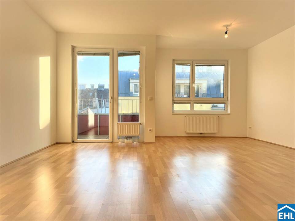 Sonnige 2-Zimmerwohnung mit Balkon am Rennweg