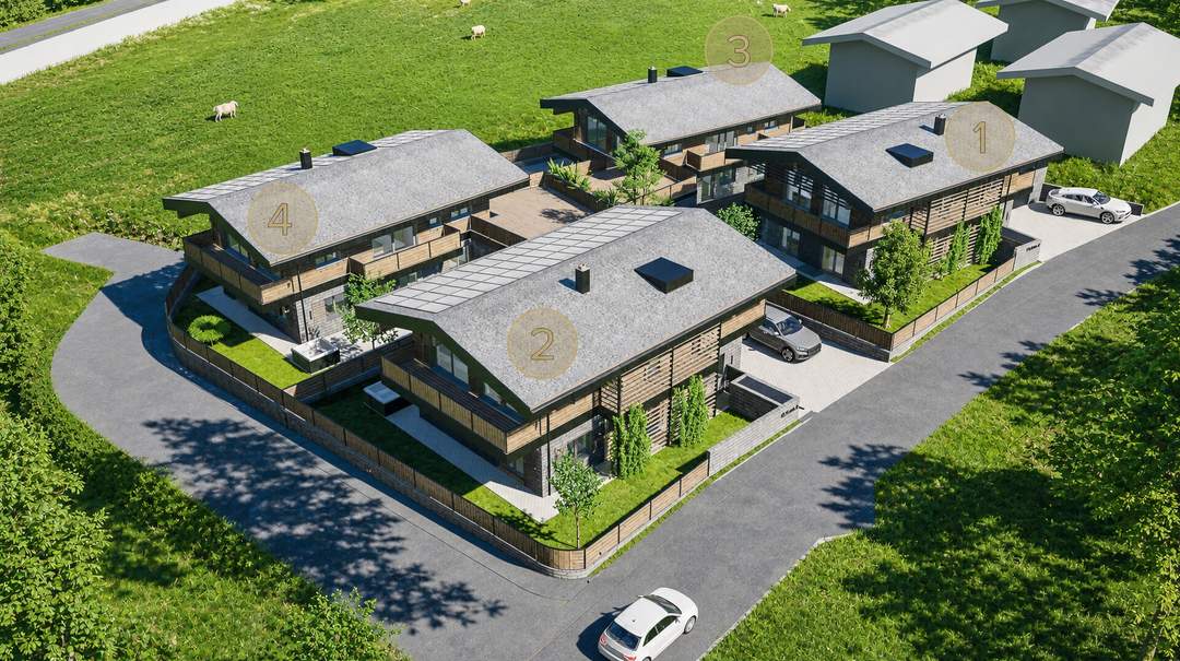 4 exklusive Neubauchalets in sonniger Lage - Haus 3