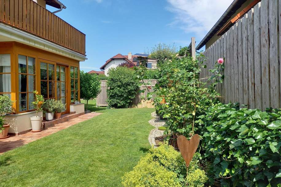 Feine Erdgeschoss Wohnung mit 122 m² Eigengarten in absoluter ruhiger Traumlage!, Wohnung-kauf, 345.000,€, 4451 Steyr-Land