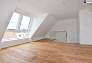 Neuer Preis! Ein Traum im Dach! Luftwärmepumpe + Blick über Wien + Riesenterrasse + High Quality + Rundum saniertes Altbauhaus! Ab ins stylische Dachgeschoss mit WOW-Effekt!