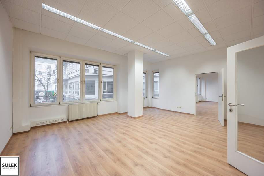 Mariahilferstraße 88 - Büro mit guter Raumaufteilung und perfekter Anbindung, Gewerbeobjekt-miete, 3.370,00,€, 1070 Wien 7., Neubau