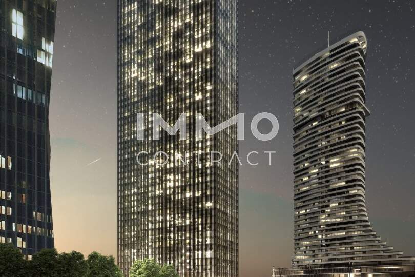 City & Water Living: U1 Donauinsel - DC2 Tower: SKY RESIDENCES, Wohnung-miete, 1.100,00,€, 1220 Wien 22., Donaustadt
