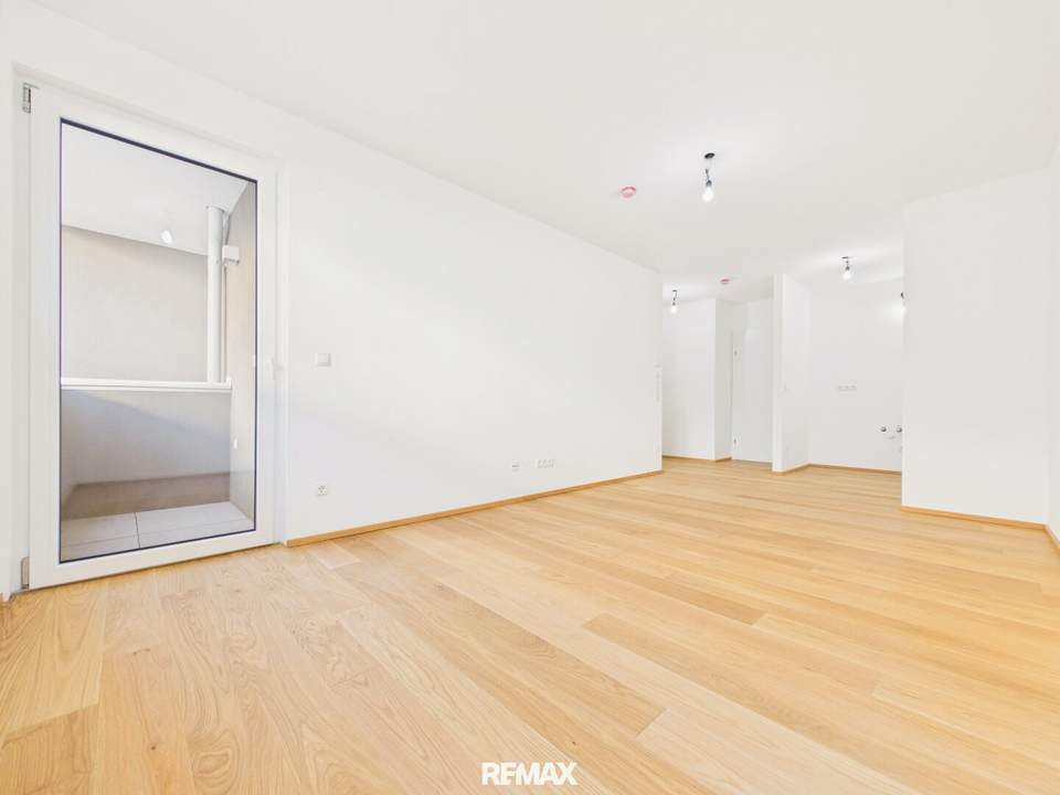 Erstbezug: Moderne 1-Zimmer-Wohnung mit Loggia und Fußbodenheizung in 1230 Wien!