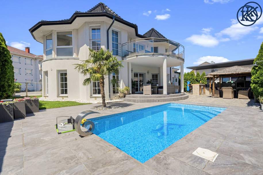 Villa mit 5 Zimmern - egal ob Bus & Bahn oder Auto, Sie kommen problemlos nach Wien, Haus-kauf, 785.000,€, 2230 Gänserndorf